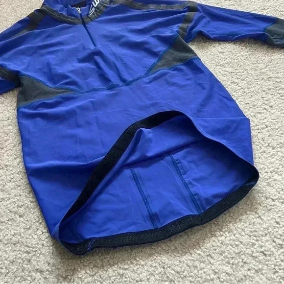 Swix Cross Country Ski Snow Shirt 1/4 Zip Purple Men’s Size Medium Active - Picture 5 of 16